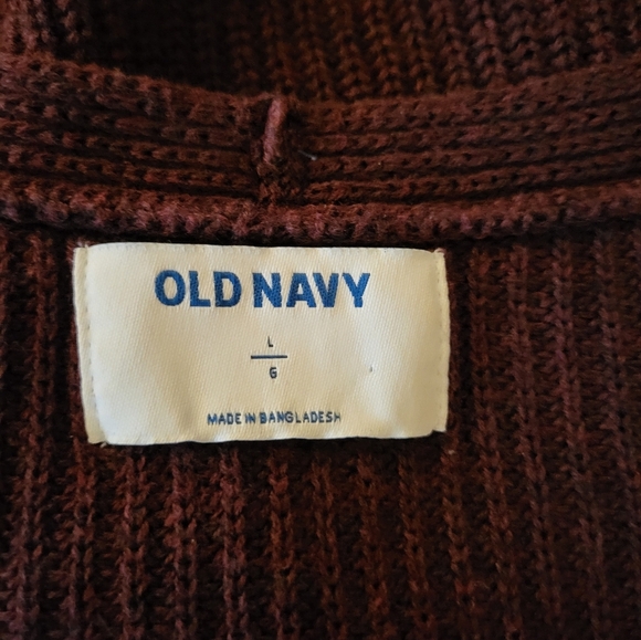 Old Navy Women's Burgundy Sweater Size Large - Picture 4 of 5